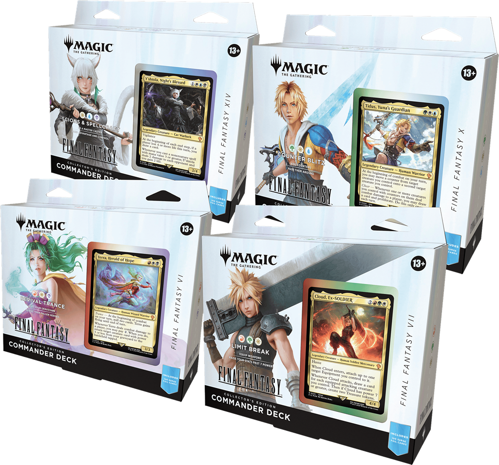 MTG : Final Fantasy Deck Com. Coll. EN (4)