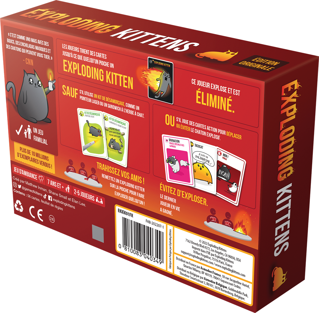 Exploding Kittens : Le jeu de base