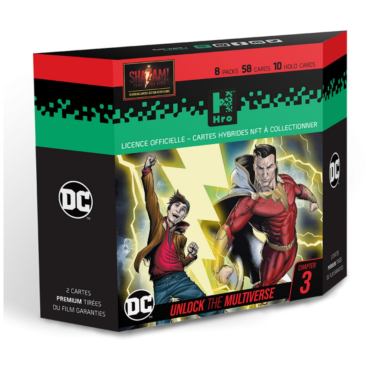 HRO DC Comics Pack de 8 boosters Chapitre 3