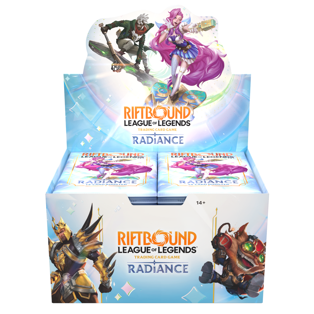 Riftbound: League of Legends TCG - Radiance Boîte de boosters (24 Boosters) - FR