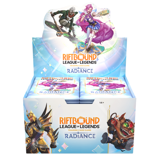 Riftbound: League of Legends TCG - Radiance Boîte de boosters (24 Boosters) - FR